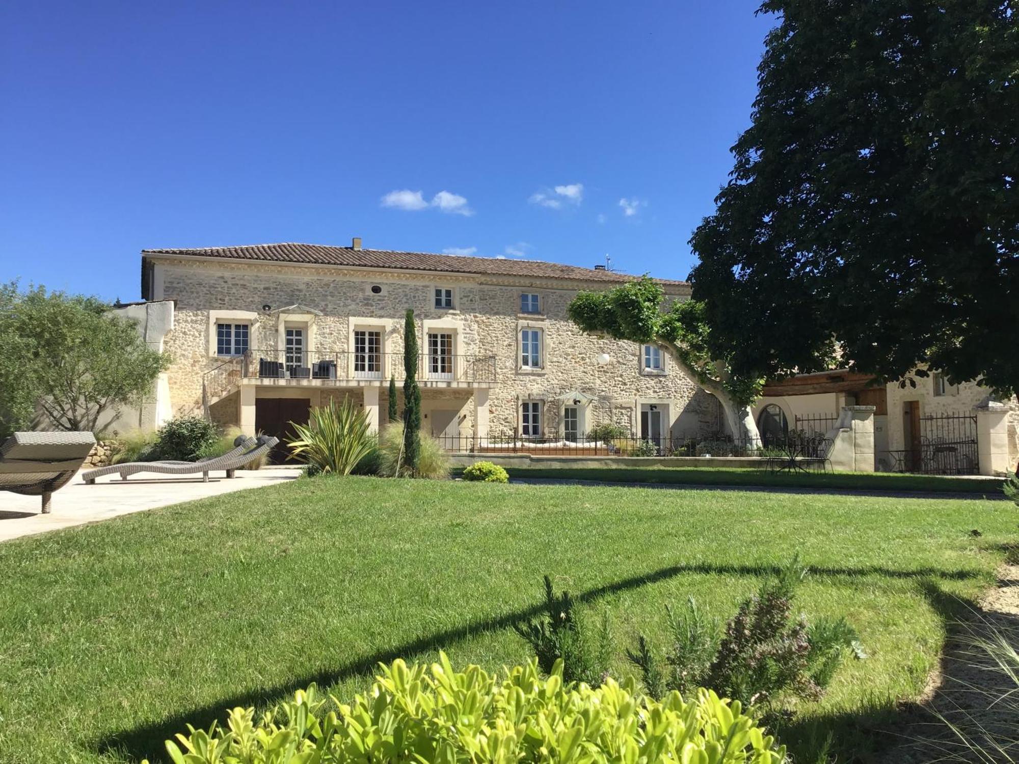 Villa Domaine Chamarel à Saint-Paulet-de-Caisson Extérieur photo